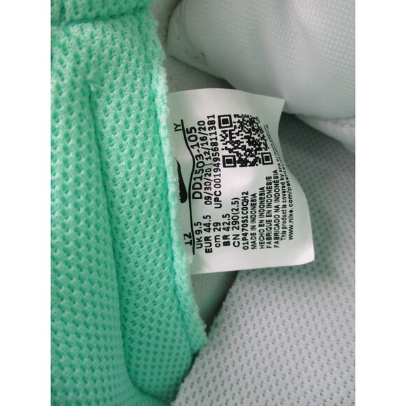 Nike Dunk Low W Green Glow White DD1503-105 Women’s 12 / Men’s 10.5 New w/ Box** - Picture 10 of 12